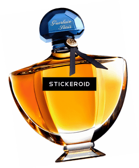 Elegant Guerlain Perfume Bottle Design PNG