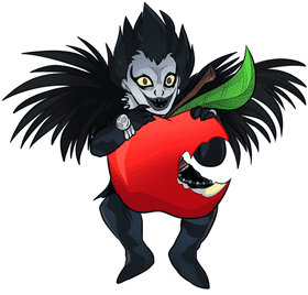 Music Note Melodies in a Dark Fantasy PNG