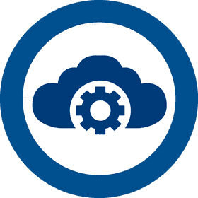 Modern Cloud-Based GP Icon Design PNG