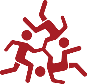 Teamwork United in Action and Support PNG