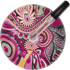 Colorful Stethoscope Within Floral Design PNG