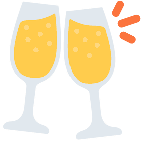 Broken Glass Celebrations Cheers to New Beginnings PNG