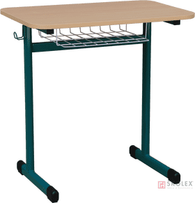 Functional Office Desk with Stylish Design PNG