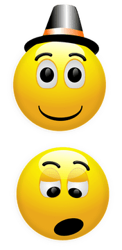 Smiley Surprise The Hat Trick Duo PNG