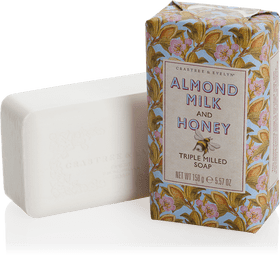 Almond Milk and Honey Luxury Soap Bar PNG