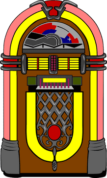 Retro Jukebox Melodies and Vibes PNG