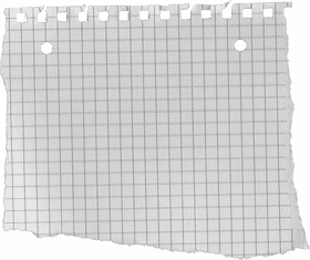 Paper Plane Adventure on Graph Paper PNG