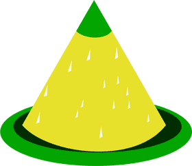 Refreshing Tropical Ice Cream Cone Delight PNG