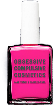 Vibrant Pink Nail Polish for Bold Statements PNG