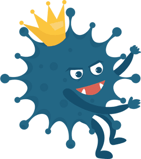 Coronavirus King The Spark of Contagion PNG