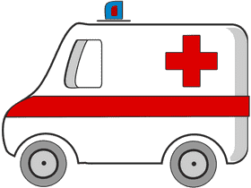 Emergency Response Ambulance Vehicle Design PNG