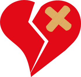 Broken Glass Healing the Sharp Edges of Heartbreak PNG