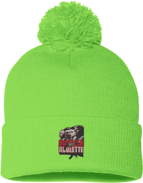 Casino Roulette Boldly Stylish Winter Hat PNG