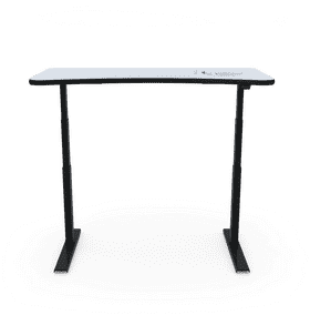 Modern Adjustable Office Desk for Ergonomic Comfort PNG