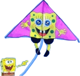 SpongeBob SquarePants Joyful Kite Adventure PNG