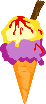 Delightful Ice Cream Sundae Surprise PNG