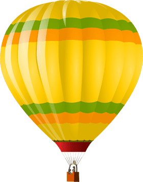 Colorful Balloon Adventure in the Sky PNG