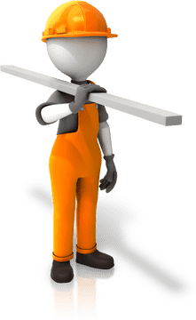 Dedicated Factory Worker Ready for Action PNG