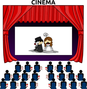 Cinema A Tale of Love and Laughter PNG
