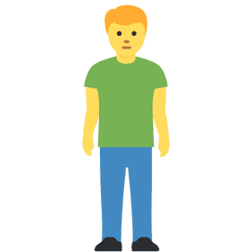 Person with Microphone Stand for Performances PNG