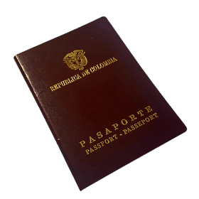 Colombian Passport A Gateway to the World PNG