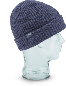 Navy Knit Beanie for All Seasons PNG
