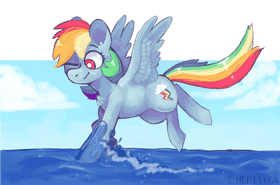 Ocean Wave Adventures with a Splash of Color PNG