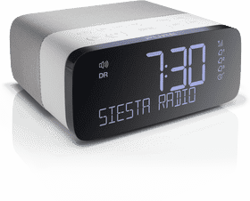Modern Digital Clock with Radio Function PNG