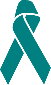 Solidarity and Hope Awareness Ribbon Message PNG