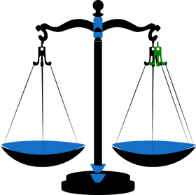 Dual Bowl Kitchen Scale for Accurate Measurements PNG