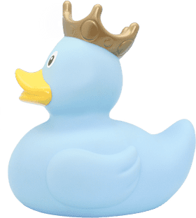 Royal Rubber Duck of Fun PNG