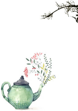 Whimsical Cookware A Teapot of Nature PNG