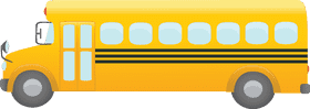 Bright and Cheerful School Bus Adventure PNG
