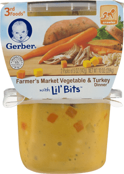 Farmer's Market Vegetable and Turkey Blend PNG