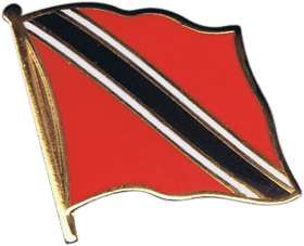 Trinidad and Tobago Name Badge Design PNG