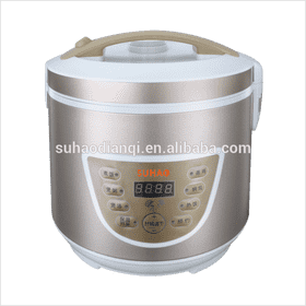 Advanced Digital Rice Cooker with Multiple Functions PNG