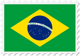 Brazil Passport Stamp Emblem of Adventure PNG