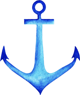 Calm Waters Anchor Steadfast at Sea PNG