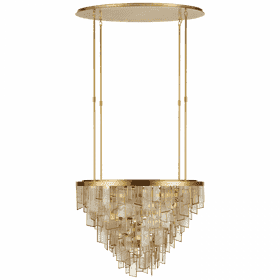 Elegant Waterfall of Crystal Light PNG