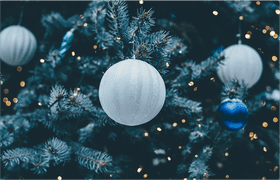 Sparkling Ornaments for a Magical Christmas PNG
