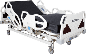 Advanced Hospital Bed for Patient Comfort PNG