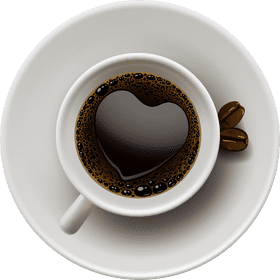 Heartfelt Moments With Coffee PNG