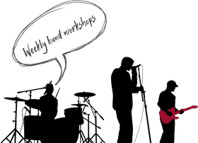 Music Note Weekly Band Workshops for Aspiring Musicians PNG