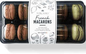 Elegant Assortment Macaron Box Delight PNG