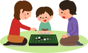 Family Fun with Board Game Adventures PNG