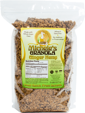 Ginger Tea Infused Granola Delight PNG