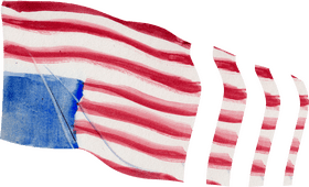 Artistic Interpretation of the Flag Confederate PNG