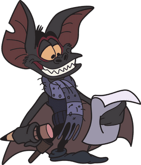 Fidgeting Bat Whimsical Fidget Focus Time PNG