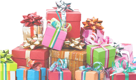 Colorful Gift Box Collection for Every Occasion PNG