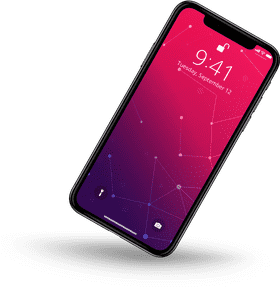 Smartphone with Innovative Digital Design PNG